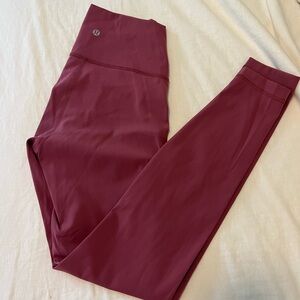 Lululemon wonder under size 8 full length leggings